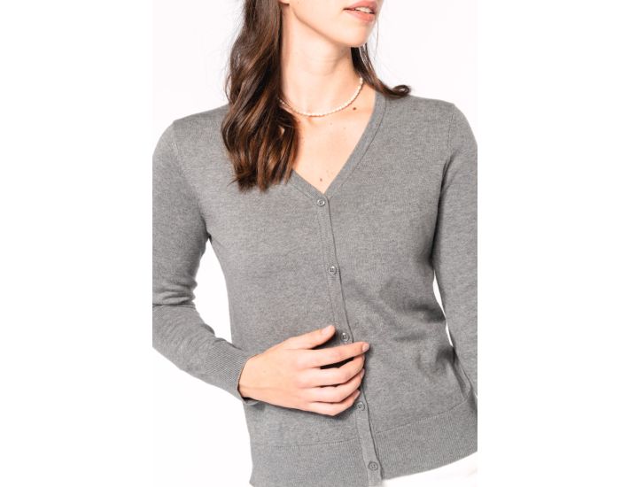 Dames Supima® cardigan