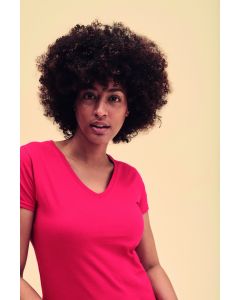 Lady-fit Valueweight V-neck T (61-398-0)