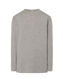 Regular T-shirt LS grey melange S