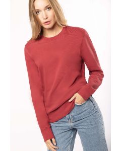 Ecologische sweater met ronde hals