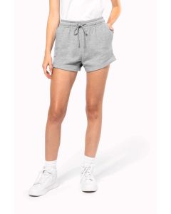 Duurzame damesshort van french terry
