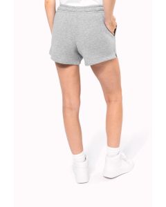 Duurzame damesshort van french terry