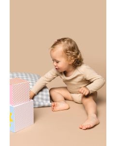 Baby body van biologisch katoen 