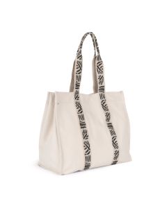 Grote gerecyclede shopper met neep