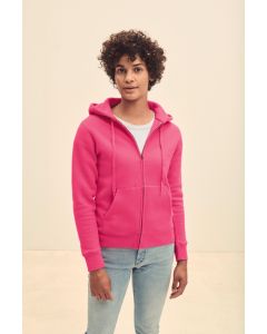Lady-fit Premium Hooded Sweat Jacket (62-118-0)