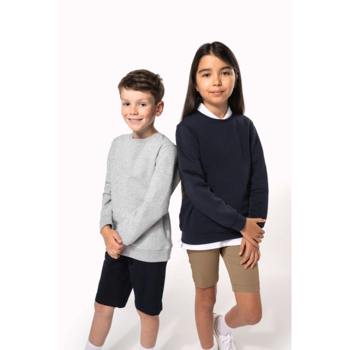 Kindersweater met ronde hals
