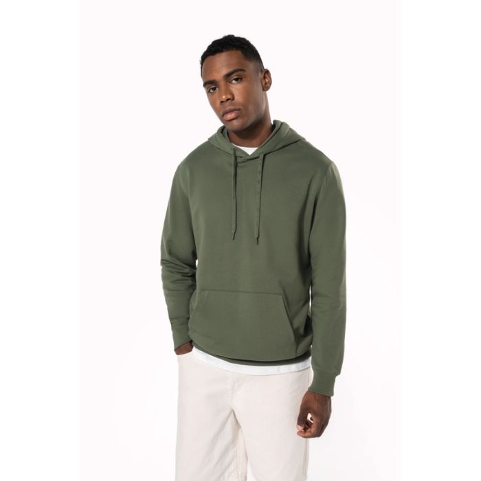 Gerecycleerde sweater met capuchon uniseks